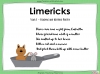 Limericks - Year 7 Teaching Resources (slide 1/26)